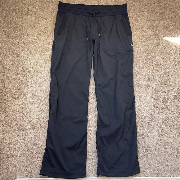 Lululemon Women’s Black Dance Studio Pant III (Regular) Unlined 30.5" Size 12 - Picture 14 of 16